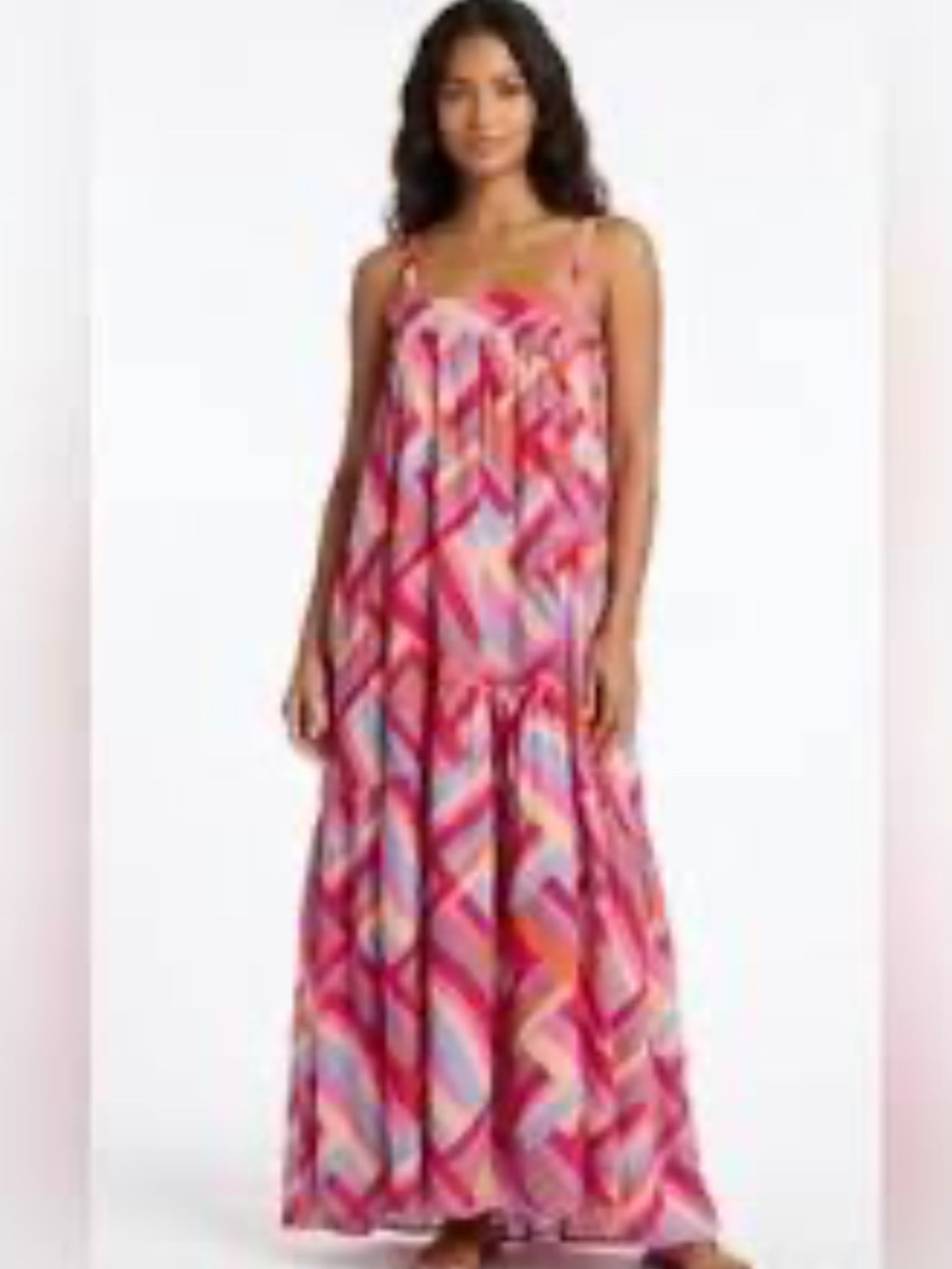 NWT retail $128 size M #Anthropologie,#AbelTheLabel “Sienna” Tiered Maxi Dress